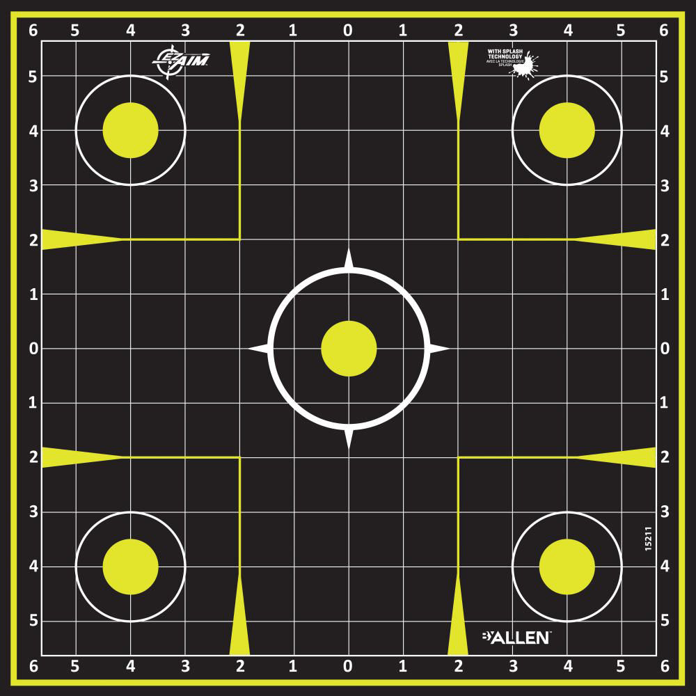 ALLEN EZ AIM SPLASH 12X12 SIGHT-IN GRID 30PK - Sale